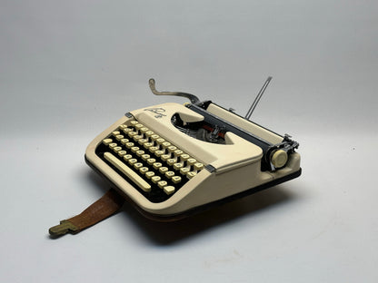 Princess Typewriter, 1965 Model with White Typewriter and Keyboard, Type writer - Antique Typewriter