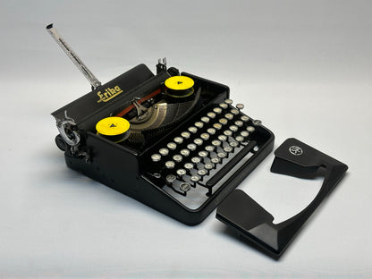 Erika Typewriter Model 5 - Vintage Black Charm, Crafted from 1955 Onward, Premium Quality, Antique Elegance - A Timeless Gift