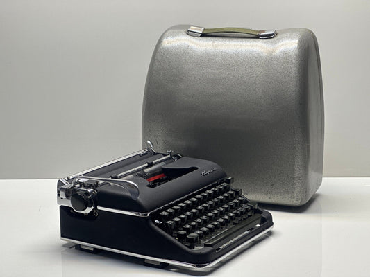 Olympia SM3 Typewriter,Black Typewriter,Antique typewriter,Working typewriter,BEST GİFT,antique gift,office gift,home gift,gift for men